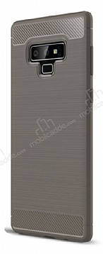 Eiroo Carbon Shield Samsung Galaxy Note 9 Ultra Koruma Gri Klf