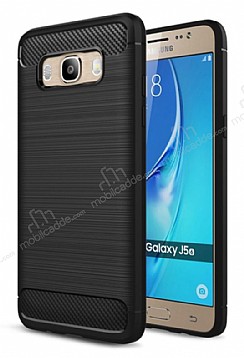 Eiroo Carbon Shield Samsung Galaxy J5 2016 Ultra Koruma Siyah Klf