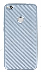 Eiroo Carbon Thin Huawei P9 Lite 2017 Ultra nce Silver Silikon Klf