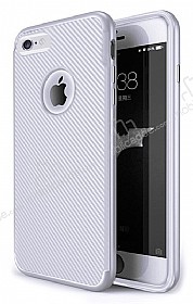 Eiroo Carbon Thin iPhone 6 / 6S Ultra nce Silver Silikon Klf