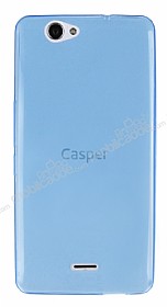 Casper Via V5 Ultra nce effaf Mavi Silikon Klf