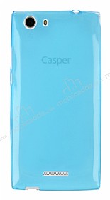 Casper Via V6X Ultra nce effaf Mavi Silikon Klf