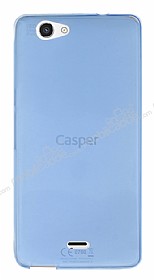 Casper Via V8C Ultra nce effaf Mavi Silikon Klf