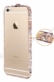 Eiroo Ceramic iPhone 6 / 6S Tal Metal Bumper ereve Rose Gold Klf
