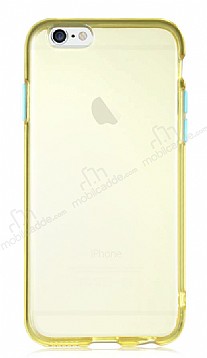 Eiroo Color Button iPhone 6 / 6S Sar Silikon Klf
