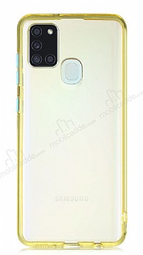 Eiroo Color Button Samsung Galaxy A21S Sar Silikon Klf