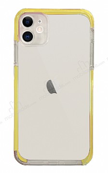 Eiroo Color Fit iPhone 11 Kamera Korumal Sar Silikon Klf