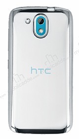 HTC Desire 526 Silver Kenarl effaf Silikon Klf