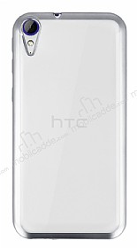 HTC Desire 830 Silver Kenarl effaf Silikon Klf