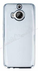HTC One M9 Plus Silver Kenarl effaf Silikon Klf