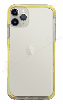 Eiroo Color Fit iPhone 11 Pro Kamera Korumal Sar Silikon Klf