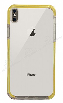 Eiroo Color Fit iPhone XS Max Kamera Korumal Sar Silikon Klf