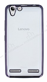 Lenovo Vibe K5 Siyah Kenarl effaf Silikon Klf