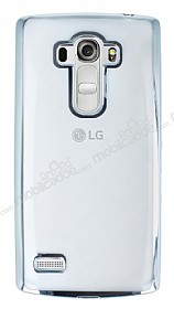 LG G4 Beat Silver Kenarl effaf Silikon Klf
