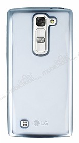 LG G4c Silver Kenarl effaf Silikon Klf