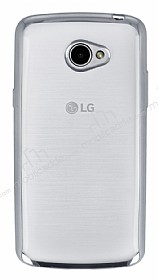 LG K5 Silver Kenarl effaf Silikon Klf