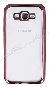 Samsung Galaxy J7 / Galaxy J7 Core Rose Gold Kenarl effaf Silikon Klf