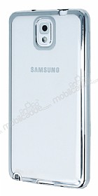 Samsung N9000 Galaxy Note 3 Silver Kenarl effaf Silikon Klf