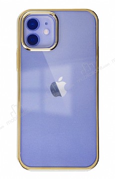 Eiroo Color Series iPhone 12 / 12 Pro 6.1 in Gold Rubber Klf
