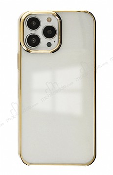 Eiroo Color Series iPhone 13 Pro Max Gold Rubber Klf