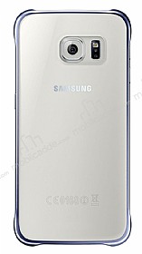 Eiroo Color Thin Samsung Galaxy S6 Edge Siyah Rubber Klf