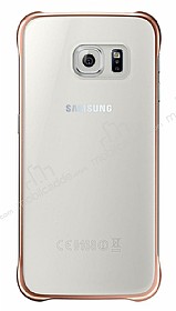 Eiroo Color Thin Samsung Galaxy S6 Edge Rose Gold Rubber Klf