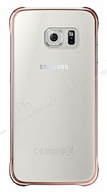 Eiroo Color Thin Samsung Galaxy S6 Rose Gold Rubber Klf