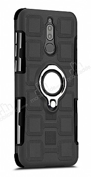 Eiroo Durable Huawei Mate 10 Lite Ultra Koruma Siyah Klf