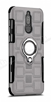 Eiroo Durable Huawei Mate 10 Lite Ultra Koruma Dark Silver Klf