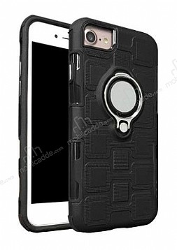 Eiroo Durable iPhone 6 / 6S Ultra Koruma Siyah Klf