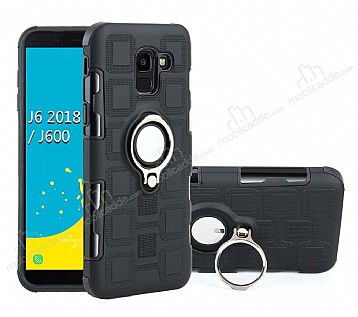 Eiroo Durable Samsung Galaxy J6 Plus Ultra Koruma Siyah Klf