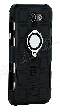 Eiroo Durable Samsung Galaxy J7 Prime / J7 Prime 2 Ultra Koruma Siyah Klf