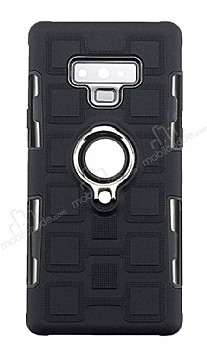 Eiroo Durable Samsung Galaxy Note 9 Ultra Koruma Siyah Klf