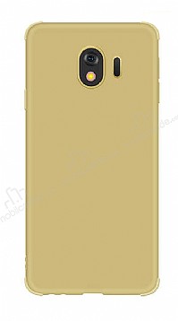 Eiroo Duro Samsung Galaxy J4 Ultra Koruma Gold Klf