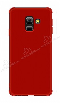 Eiroo Duro Samsung Galaxy J6 Ultra Koruma Krmz Klf