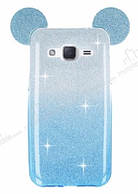 Ear Sheenful Samsung Galaxy J2 Mavi Silikon Klf