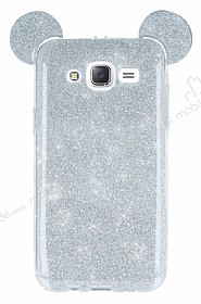 Ear Sheenful Samsung Galaxy J5 Silver Silikon Klf