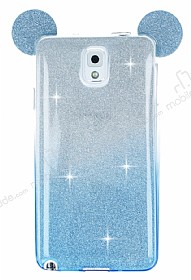 Ear Sheenful Samsung N9000 Galaxy Note 3 Mavi Silikon Klf
