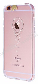 Eiroo Rainbow iPhone 6 / 6S Fla Sensrl Tal Damla effaf Silikon Klf