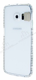 Eiroo Edges Glow Samsung Galaxy S6 Edge Fla Sensrl Tal effaf Silikon Klf