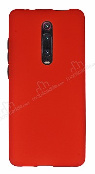 Eiroo Elegant Xiaomi Mi 9T Krmz Silikon Klf