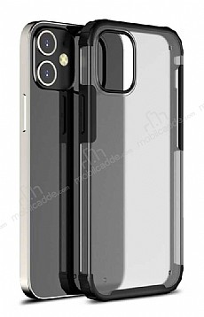 Eiroo Firm iPhone 12 / iPhone 12 Pro 6.1 in Ultra Koruma Siyah Klf