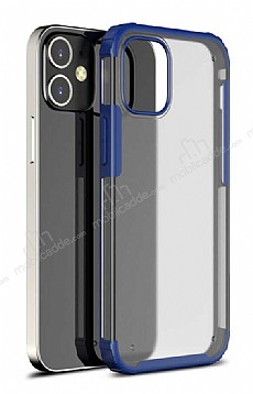 Eiroo Firm iPhone 12 / iPhone 12 Pro 6.1 in Ultra Koruma Lacivert Klf