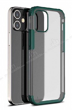 Eiroo Firm iPhone 12 / iPhone 12 Pro 6.1 in Ultra Koruma Yeil Klf