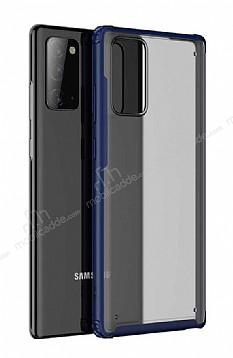 Eiroo Firm Samsung Galaxy Note 20 Sper Koruma Lacivert Klf