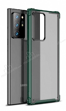 Eiroo Firm Samsung Galaxy Note 20 Ultra Sper Koruma Yeil Klf