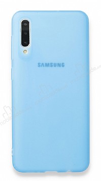 Eiroo Frosty Samsung Galaxy A30S Mavi Silikon Klf