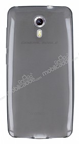 General Mobile Android One / General Mobile GM 5 Ultra nce effaf Siyah Silikon Klf