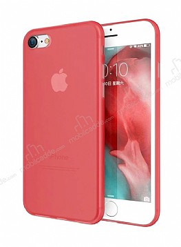 Eiroo Ghost Thin iPhone 6 / 6S Ultra nce Krmz Rubber Klf