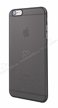 Eiroo Ghost Thin iPhone 6 / 6S Ultra nce effaf Siyah Rubber Klf